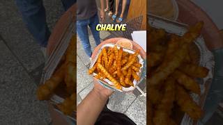 Half fried vs bistro peri peri fries 🍟😍Food PepperFries FoodComparison Viral Trending Short [upl. by Roseann]