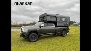 Alaskan Campers Rugged Gray ExteriorKlondike Interior Walk Through [upl. by Sirtemed]