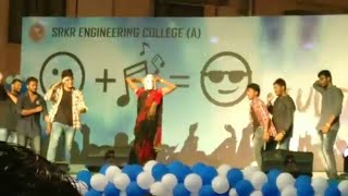 Deo deo song performance  SRKR engineering college Annual day celebrations2018 [upl. by Rapsac946]