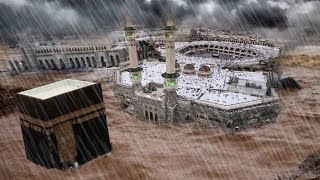 Dont watch if you are faint of heart Saudi Arabia Mecca destroyed by storm and hail [upl. by Richer]