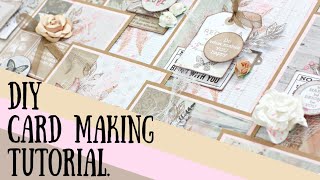 DIY Card Making Tutorial [upl. by Glick13]