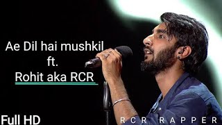 RCR rapper  broken heart💔💔 ae dil hai mushkil song status my new channel please saport kardo💓💓 [upl. by Airahcaz]