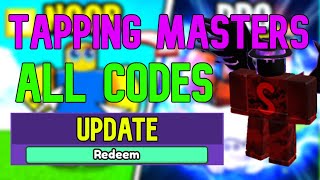 ALL Tapping Masters CODES  Roblox Tapping Masters Codes June 2023 [upl. by Joline]