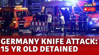 Germany Festival Stabbings LIVE 15YearOld Detained As Terror Motives Cannot Be Ruled Out  N18G [upl. by Carl]