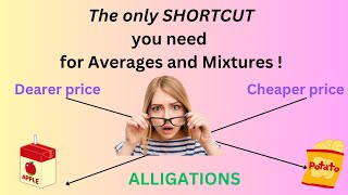 tricks to solve averages and mixtures  best shortcut to solve averages [upl. by Mis459]