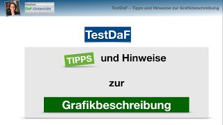 TestDaF – GRAFIKBESCHREIBUNG︱Tipps Hinweise und viele Redemittel [upl. by Merc]