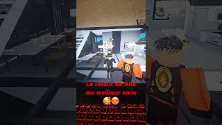 Je suis trop content de te revoir mon amie 🥰 teamroblox roblox [upl. by Attezi]