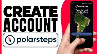 How to Create Polarsteps Account on phone 2024 [upl. by Acinoryt]