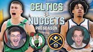 Celtics vs Nuggets Preseason Pregame Show [upl. by Iggie]