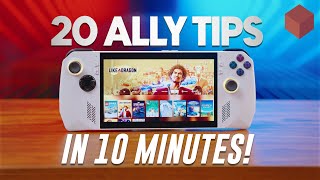 20 ROG Ally Tips amp Tricks in 10 Minutes [upl. by Abigail725]