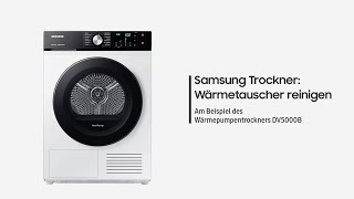 Samsung Trockner Wärmetauscher reinigen [upl. by Adni]