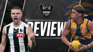 Review  Round 9 vs Weagles  Injury Carnage Weagles Thumping [upl. by Hnamik]