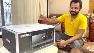 Yamaha RXV4A Amplifier Unboxing [upl. by Obie]