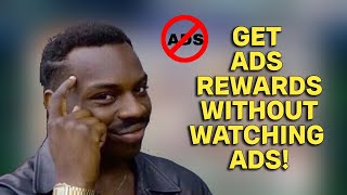 How to ALWAYS GET in game ads rewards WITHOUT WATCHING ads WORKS with MOST Game [upl. by Alburga]