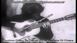 ARCHIVO DIFILM Irma Costanzo Concertista de guitarra [upl. by Rengaw408]