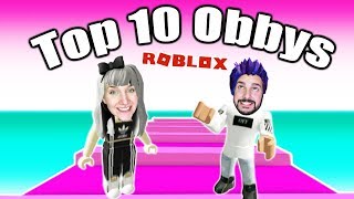 Die 10 BESTEN Roblox Obbys Kaan amp Nina [upl. by Settera433]