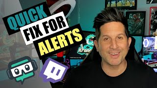 Streamlabs OBS Alerts not working while live on Twitch  StepbyStep guide on how to fix them [upl. by Forta]