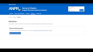 CERTIFICATO DI RESIDENZA come scaricarlo online GRATIS [upl. by Eusadnilem]
