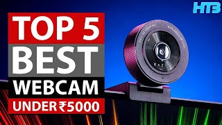 Top 5 Best Webcam Under 5000 in 2024 📹 Best Webcam Under 5000 in India for Live Streaming [upl. by Ahseken264]