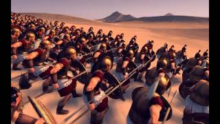 spartan hoplite phalanx vs Roman legion Who wins [upl. by Ahsirtal]