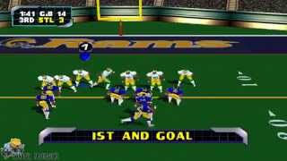 NFL Blitz 2000  Packers vs Rams [upl. by Limaj839]