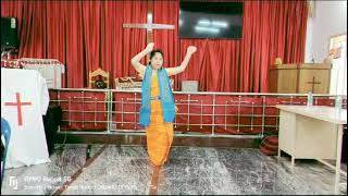 gospel dance Hsr Assam Baptist fellowship 7th thanks giving foundation day [upl. by Ashla591]