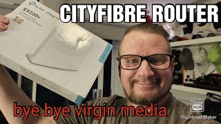 CITYFIBRE NEW ROUTER IS HERE ❤️ [upl. by Emma]