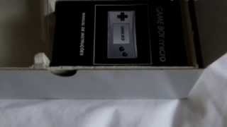 Gameboy Micro Silver Unboxing [upl. by Hessler]