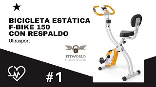 1 Ultrasport Bicicleta estática FBike 150 con respaldo 🚴🏻 [upl. by Butler]