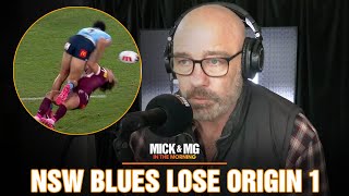 MG Reacts To The NSW Blues Losing The State Of Origin Opener amp The Joseph Sua’ali’i Send Off [upl. by Ettenahs]