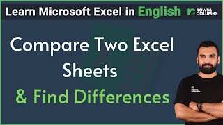 How to Compare Two Excel Sheets and Find Differences [upl. by Ayim]