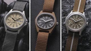 20 Excellent Field Watches For Small Wrists amp All Budgets Timex Seiko Hamilton Marathon amp More [upl. by Soane834]