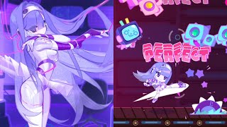 Muse Dash  Endless Pirouette Concept Pack Gameplay PC [upl. by Htelimay]