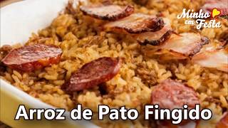 Arroz de Pato Fingido [upl. by Stubbs]