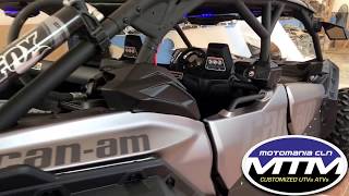 Motomania cln sistema de sonido y equipamiento can am Maverick X3 max [upl. by Denver]