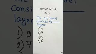 Computer networking mcq shortsfeed youtubeshorts computermcq shorts networking [upl. by Hamilton672]