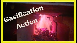 Firing the Gasification Wood Boiler Part 2 [upl. by Byrne607]