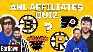 CAN YOU NAME EVERY AHL AFFILIATE [upl. by Fae]