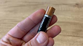 Duracell plus power AA battery  Review [upl. by Hcire]