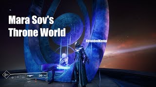 Visiting Mara Sovs Throne World  Secret Lore Found  Ahamkara Bones Fideicide II  Destiny 2 [upl. by Ttenna946]