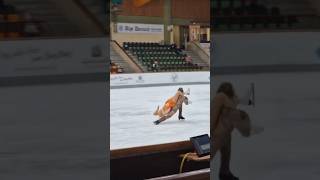 Amazing choreographic slide Olivia Smart amp Tim Dieck figureskating patinajeartistico [upl. by Ierna]