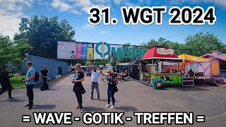 WGT 2024  AGRA Bändchenausgabe  Erster WGT Tag vom 31 WAVE GOTIK TREFFEN  Leipzig [upl. by Iliam226]