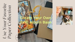 8 x 10 Blank Album Base Tutorial  Country Craft Creations [upl. by Negrom]