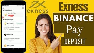 How To Deposit In Exness From Binance Pay  Deposit In Exness Through Binance Pay [upl. by Anha391]