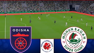 ODISHA FC vs MOHUN BAGAN SG LIVE  ISL 202425  Watch Along amp eFootball Match [upl. by Nilre]