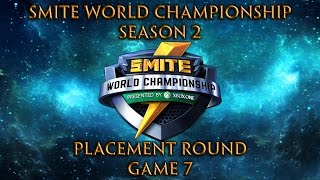 Smite World Championship 2016 Day 1  Game 7 [upl. by Hebert91]