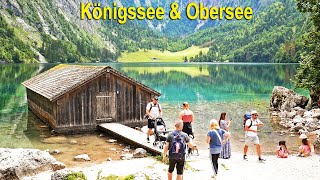 Königssee amp Obersee  Berchtesgaden National Park  Germany [upl. by Fidellas]