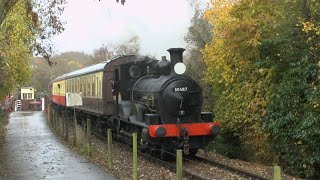 Avon Valley Railway End of season Gala  101118 [upl. by Latsyrhk]