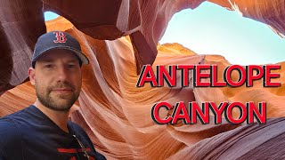 WOW Antelope Canyon amp Horseshoe Bend are AMAZING  Solo Travel USA [upl. by Bain]