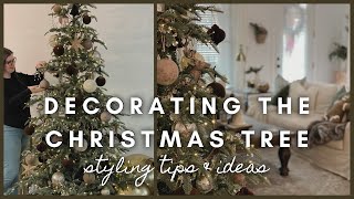 Decorating the Christmas tree 2023  styling tips amp ideas [upl. by Grondin]